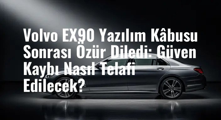 Volvo EX90 Yazılım Kâbusu Sonrası Özür Diledi: Güven Kaybı Nasıl Telafi Edilecek?