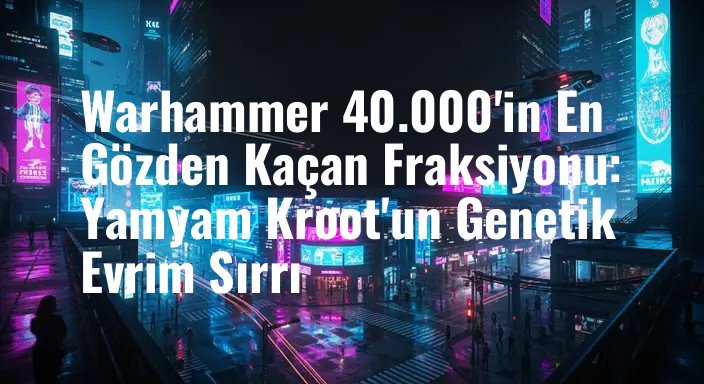 Warhammer 40.000'in En Gözden Kaçan Fraksiyonu: Yamyam Kroot'un Genetik Evrim Sırrı