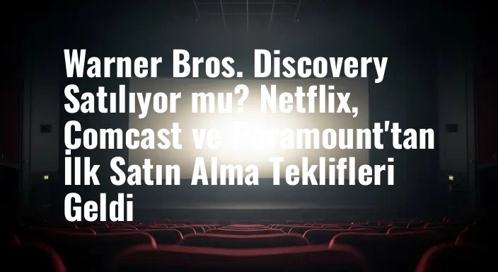Warner Bros. Discovery Satılıyor mu? Netflix, Comcast ve Paramount'tan İlk Satın Alma Teklifleri Geldi