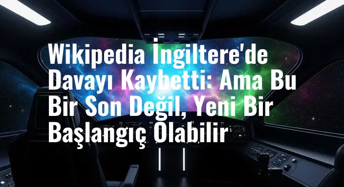 Wikipedia İngiltere'de Davayı Kaybetti: Ama Bu Bir Son Değil, Yeni Bir Başlangıç Olabilir