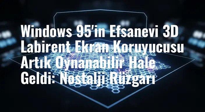 Windows 95'in Efsanevi 3D Labirent Ekran Koruyucusu Artık Oynanabilir Hale Geldi: Nostalji Rüzgarı