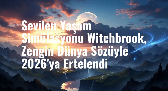 Sevilen Yaşam Simülasyonu Witchbrook, Zengin Dünya Sözüyle 2026'ya Ertelendi