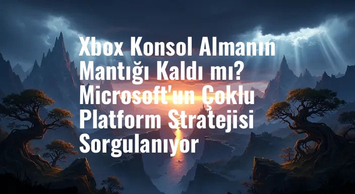 Xbox Konsol Almanın Mantığı Kaldı mı? Microsoft'un Çoklu Platform Stratejisi Sorgulanıyor