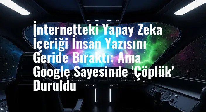İnternetteki Yapay Zeka İçeriği İnsan Yazısını Geride Bıraktı: Ama Google Sayesinde 'Çöplük' Duruldu